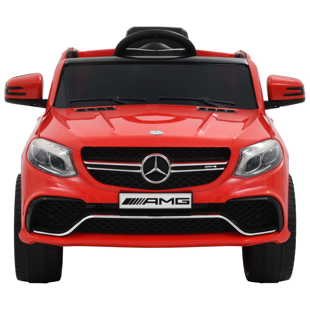 vidaXL Samochód dla dzieci Mercedes Benz GLE63S, plastikowy, czerwony