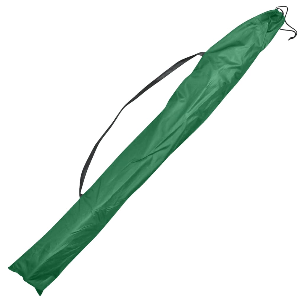 vidaXL Parasol wędkarski / na ryby zielony, 240x210 cm