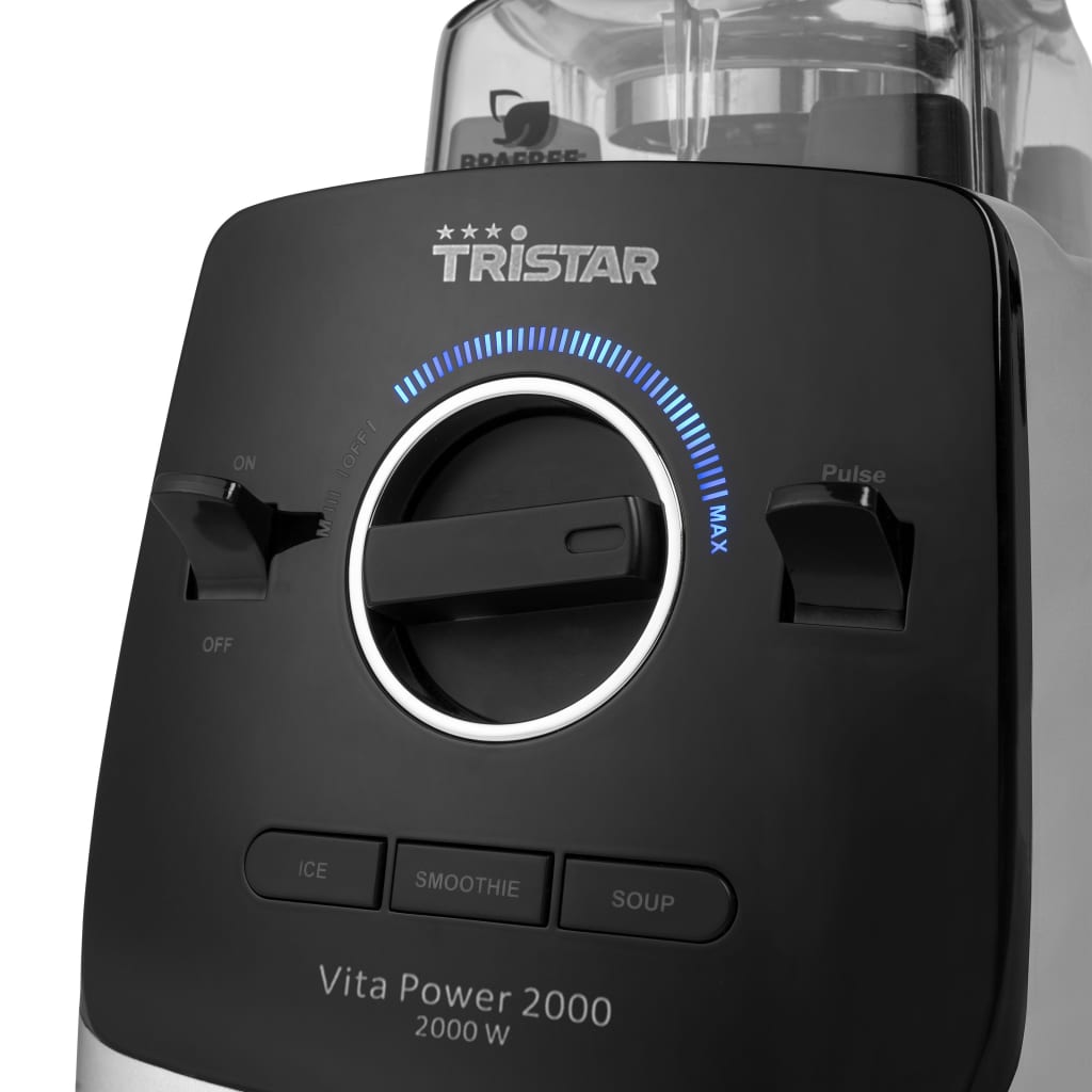 Tristar Blender BL-4473 Vita Power, 2000 W, czarno-srebrny