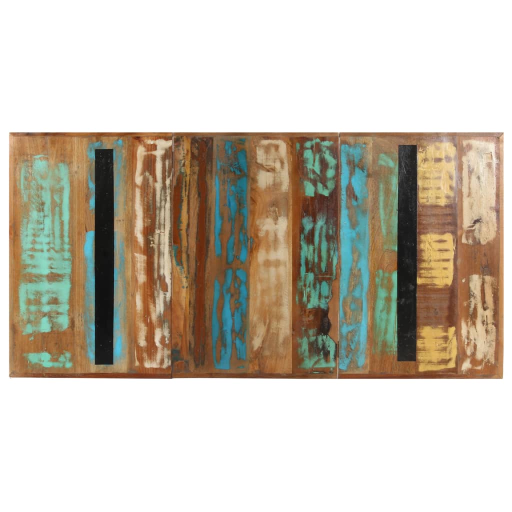 vidaXL Stół jadalniany, 160 x 80 x 76 cm, lite drewno z odzysku