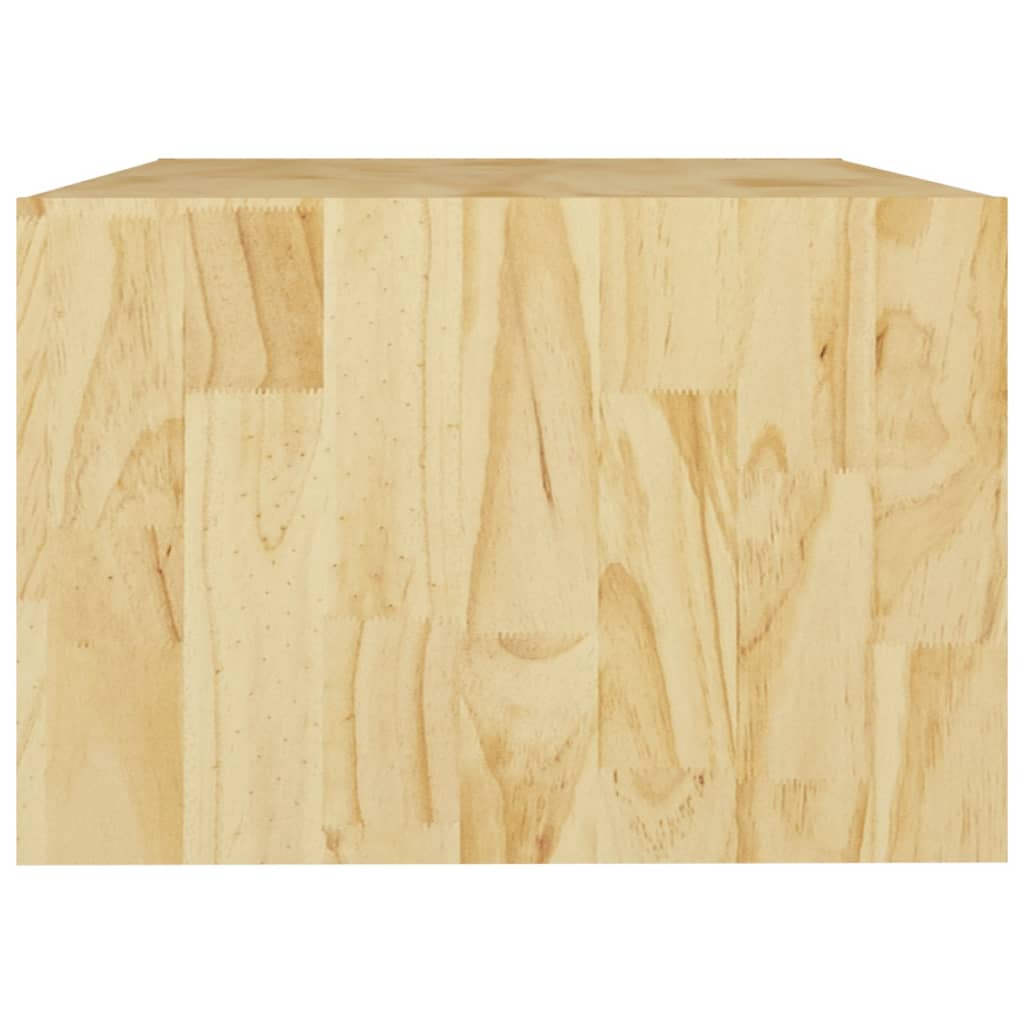 vidaXL Stolik kawowy, 75x50x33,5 cm, lite drewno sosnowe
