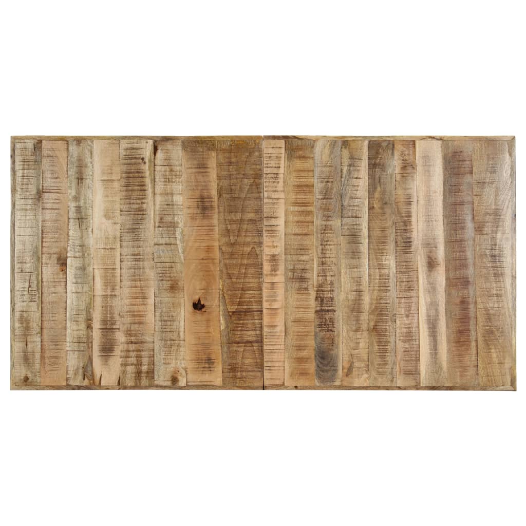 vidaXL Stół jadalniany, 140 x 70 x 75 cm, lite, surowe drewno mango
