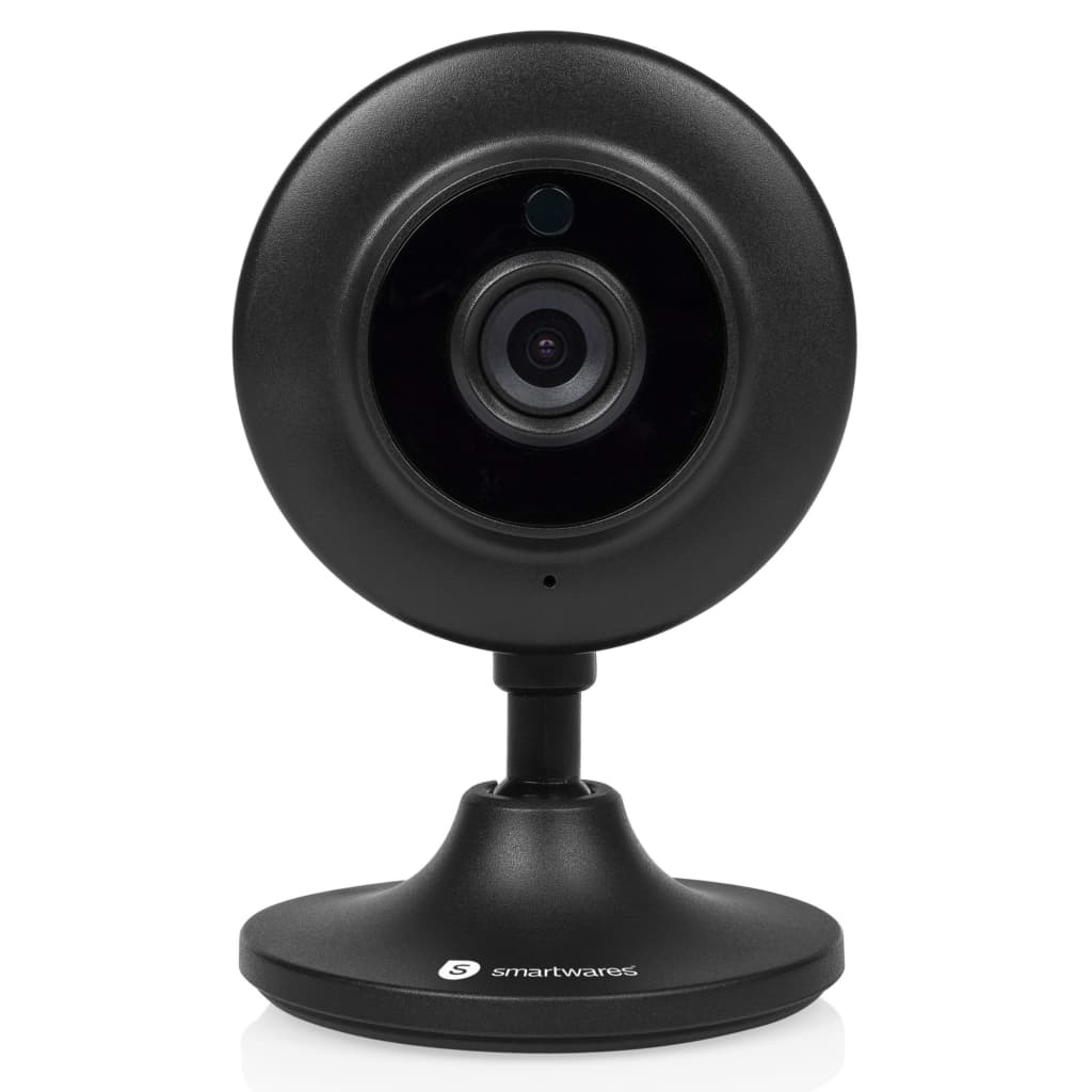 Smartwares Kamera wewnętrzna Wi-Fi, 8x9x5 cm, czarna