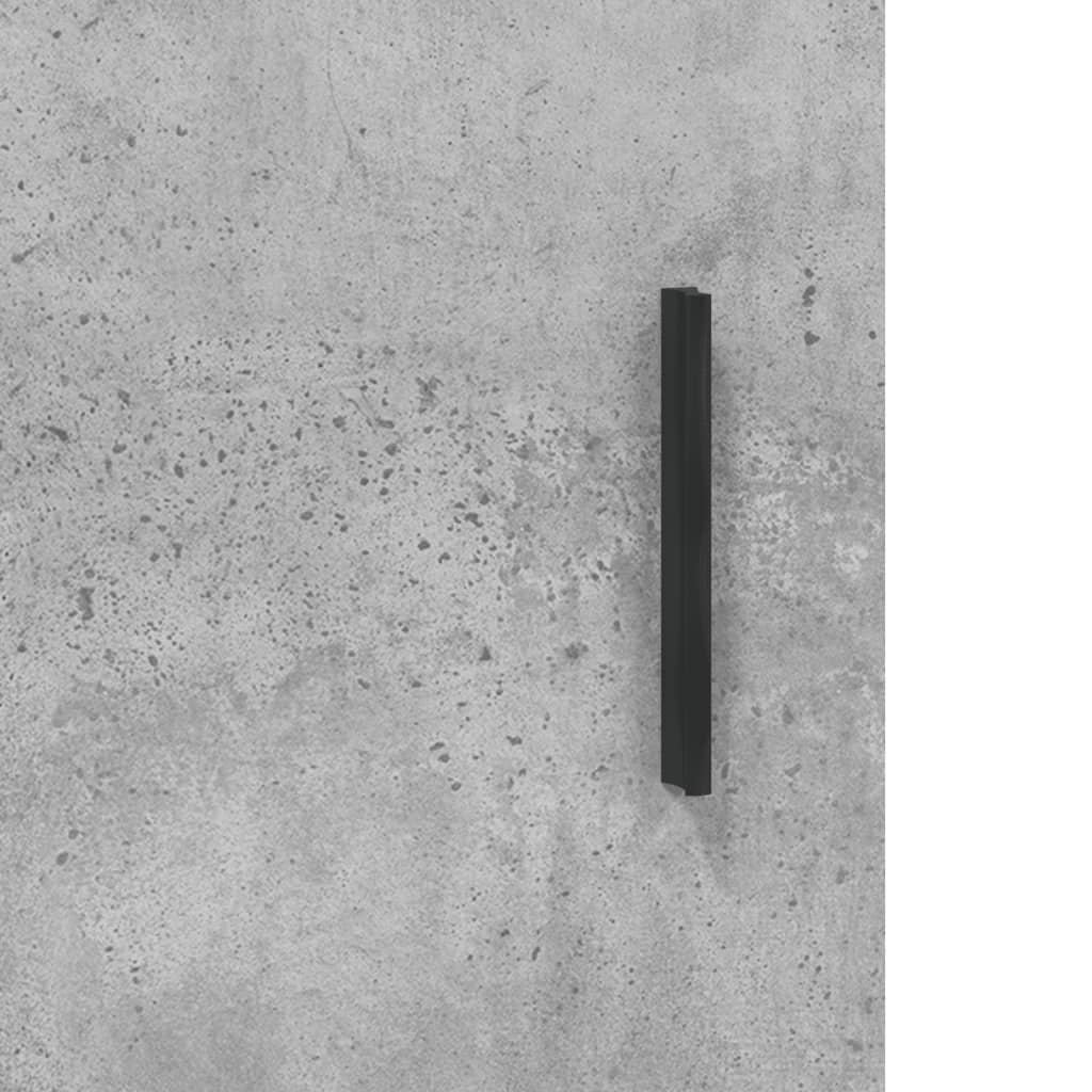 vidaXL Szafka wisząca, szarość betonu, 60x31x70 cm