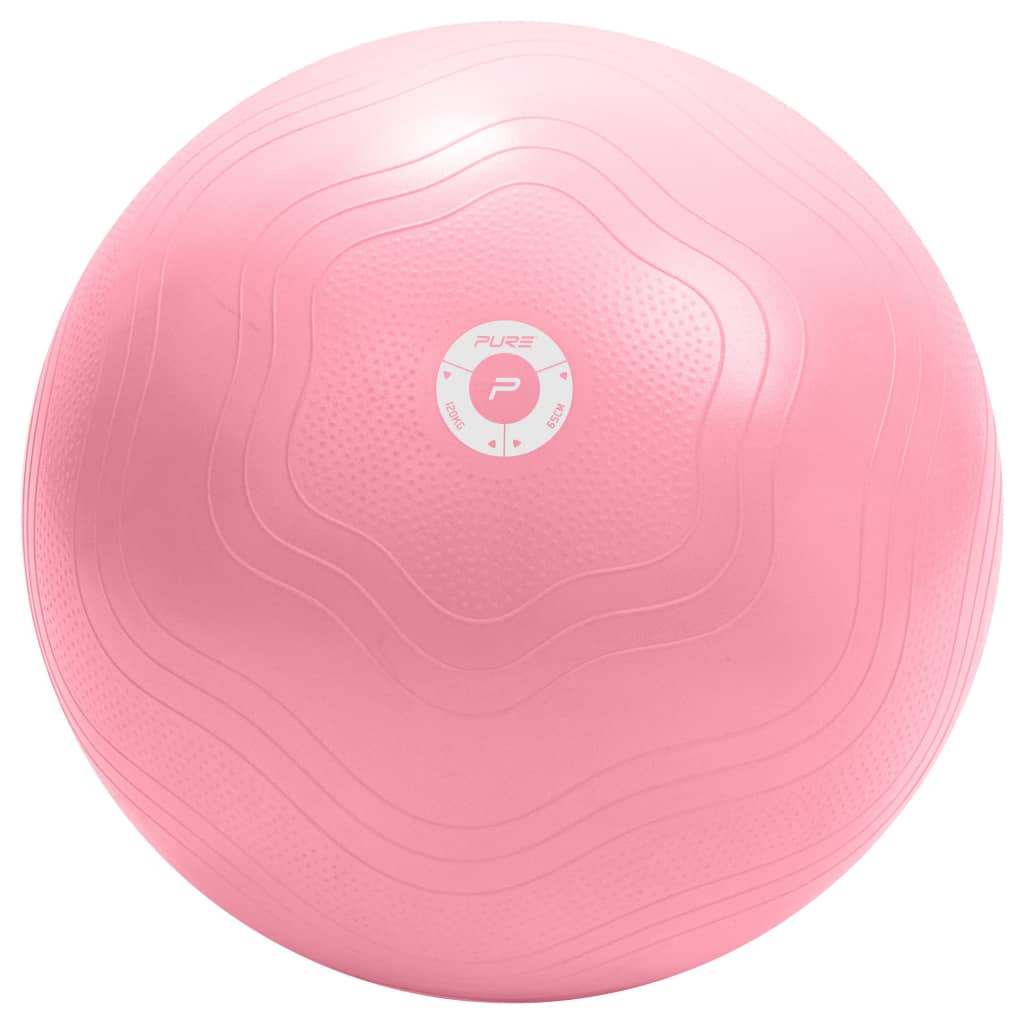 Pure2Improve Piłka do ćwiczeń, 65 cm, różowa