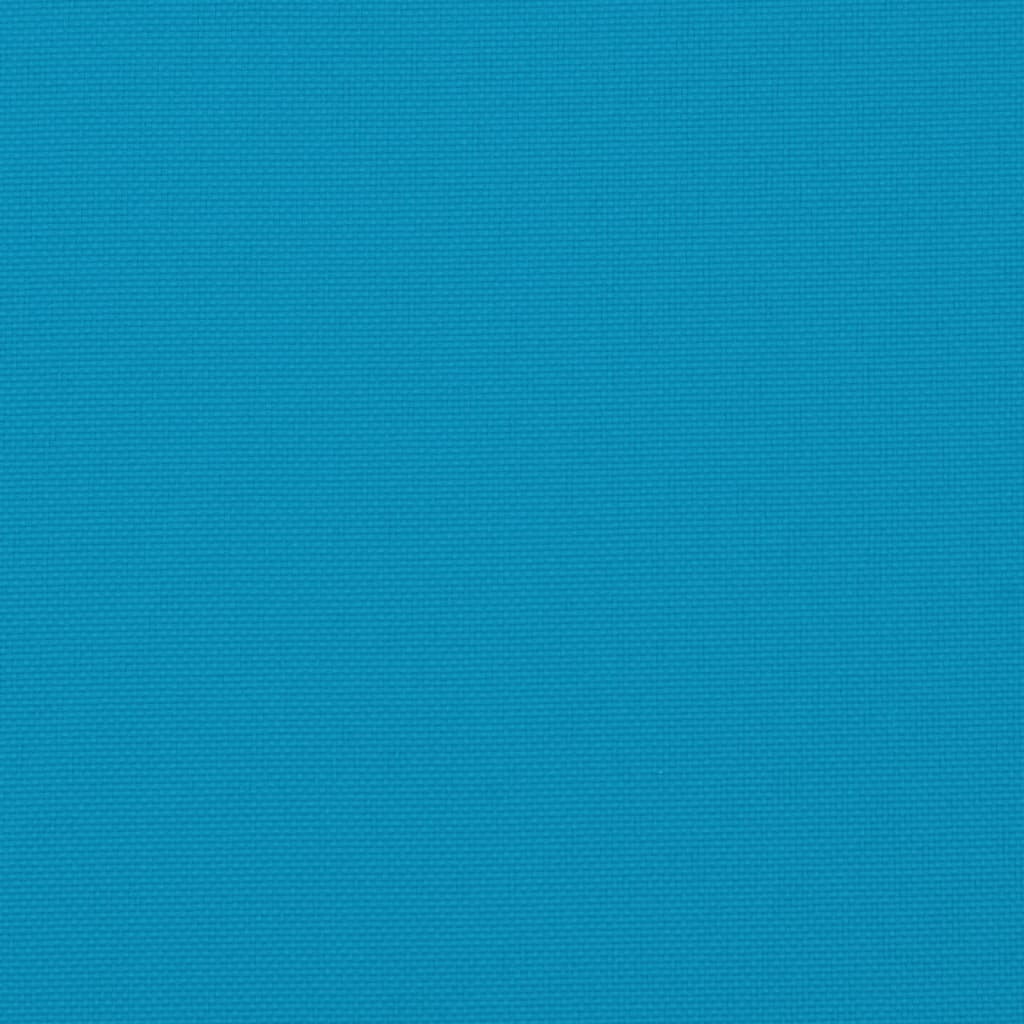 vidaXL Poduszka na paletę, niebieska, 70x70x12 cm, tkanina
