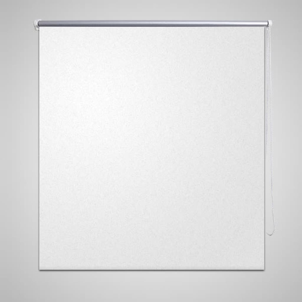 Roleta okienna zaciemniająca biała 160 x 230 cm
