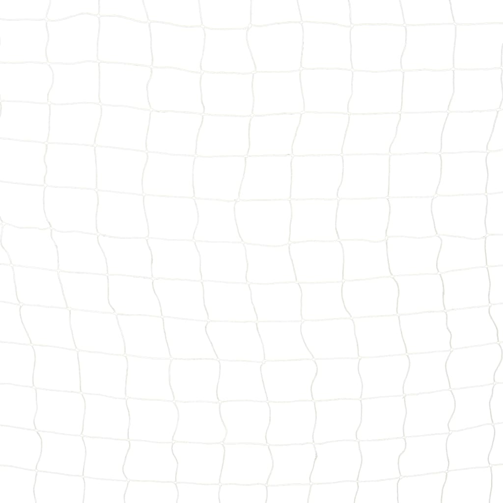 vidaXL Bramka do piłki nożnej, 300x160x90 cm, metalowa, czarno-biała
