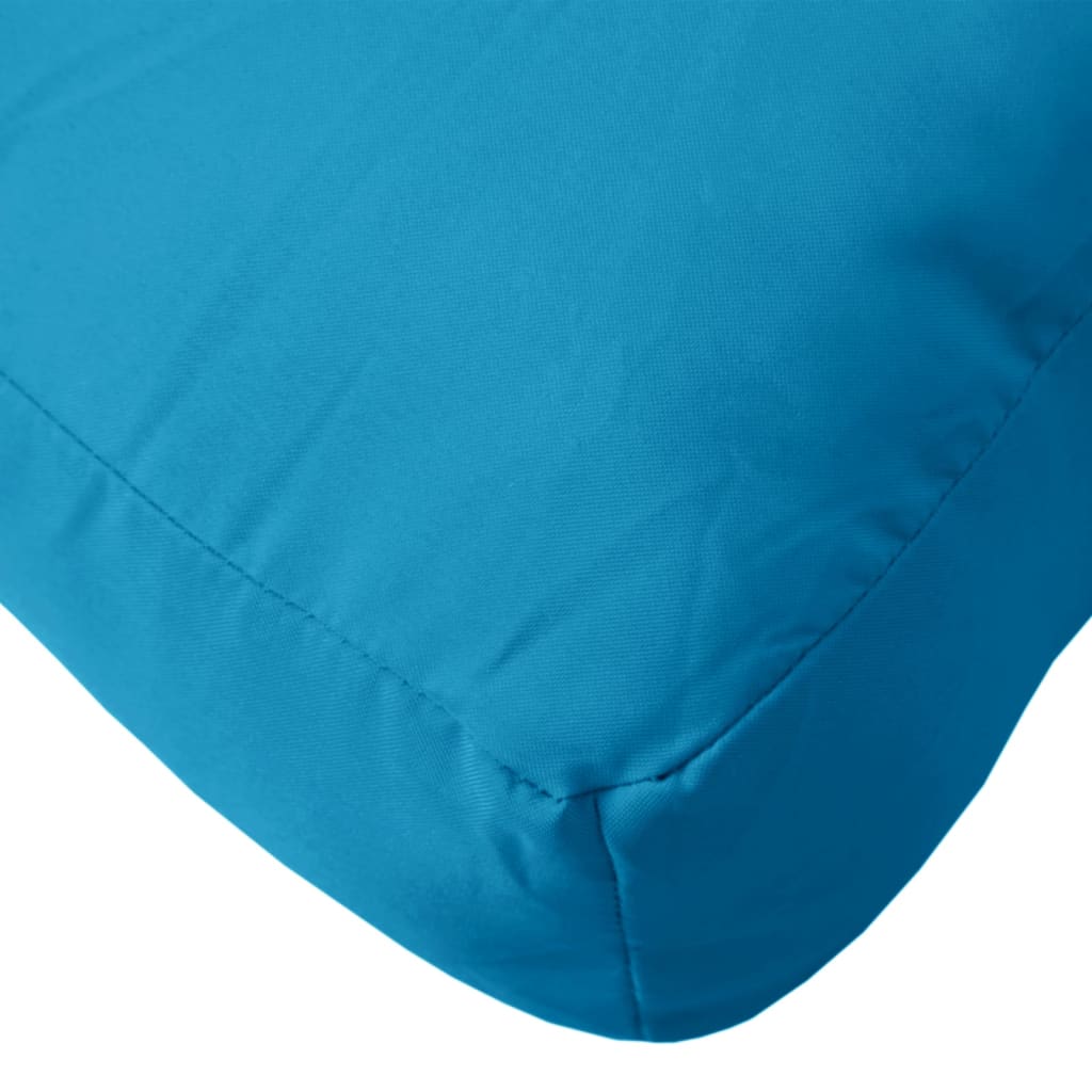 vidaXL Poduszka na paletę, niebieska, 120x40x12 cm, tkanina