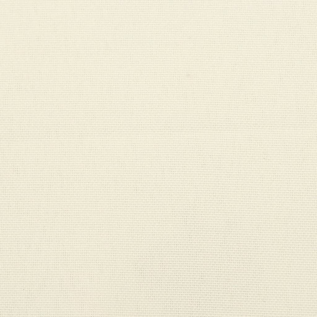 vidaXL Poduszka na ławkę ogrodową, kremowa 120x50x3 cm, tkanina Oxford