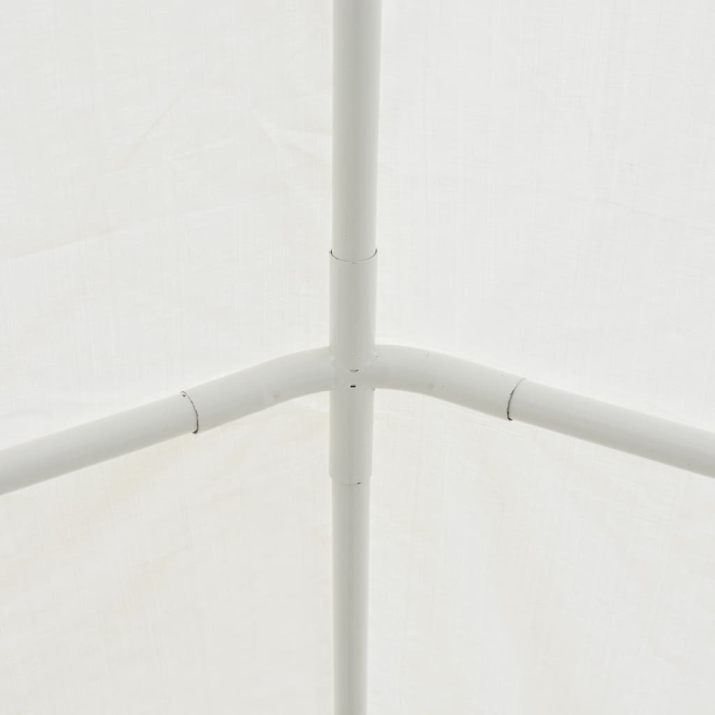 vidaXL Namiot imprezowy z PE, 6 x 16 m, biały