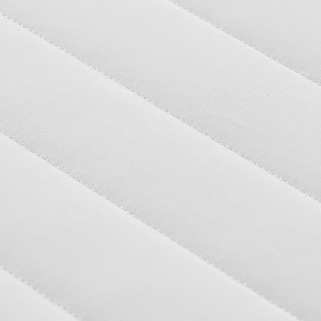 vidaXL Materac piankowy, średnio miękki, 140x190 cm