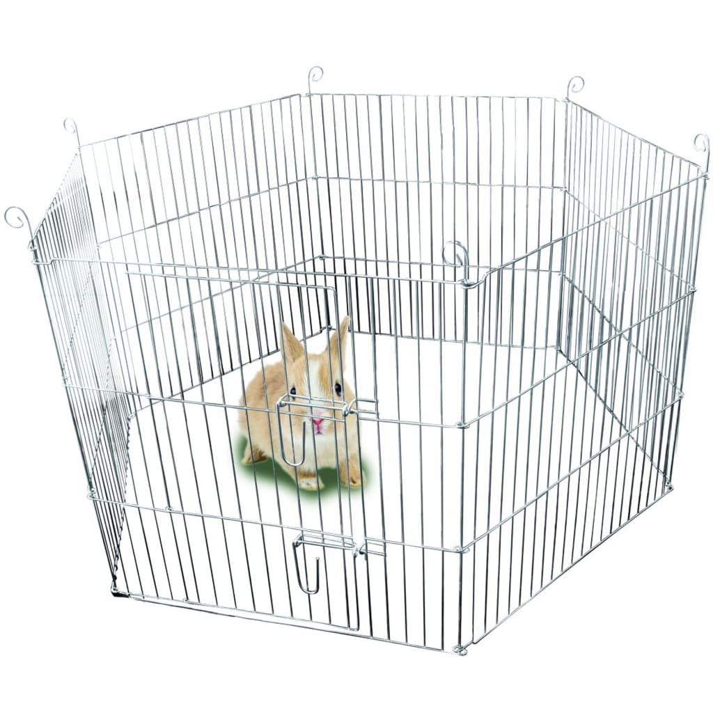 FLAMINGO Kojec dla królika, sześciokątny, 60 x 60 cm