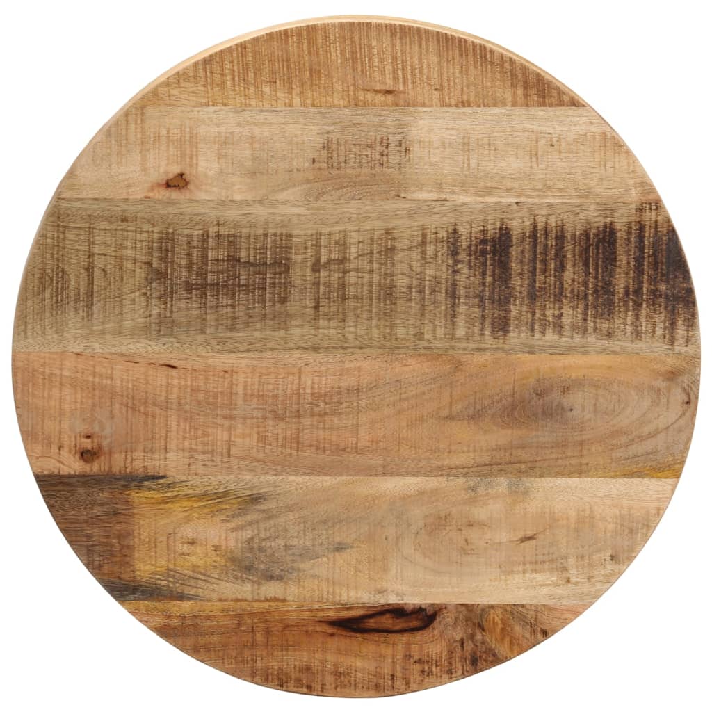 vidaXL Blat stołu, Ø 50x1,5 cm, okrągły, surowe lite drewno mango