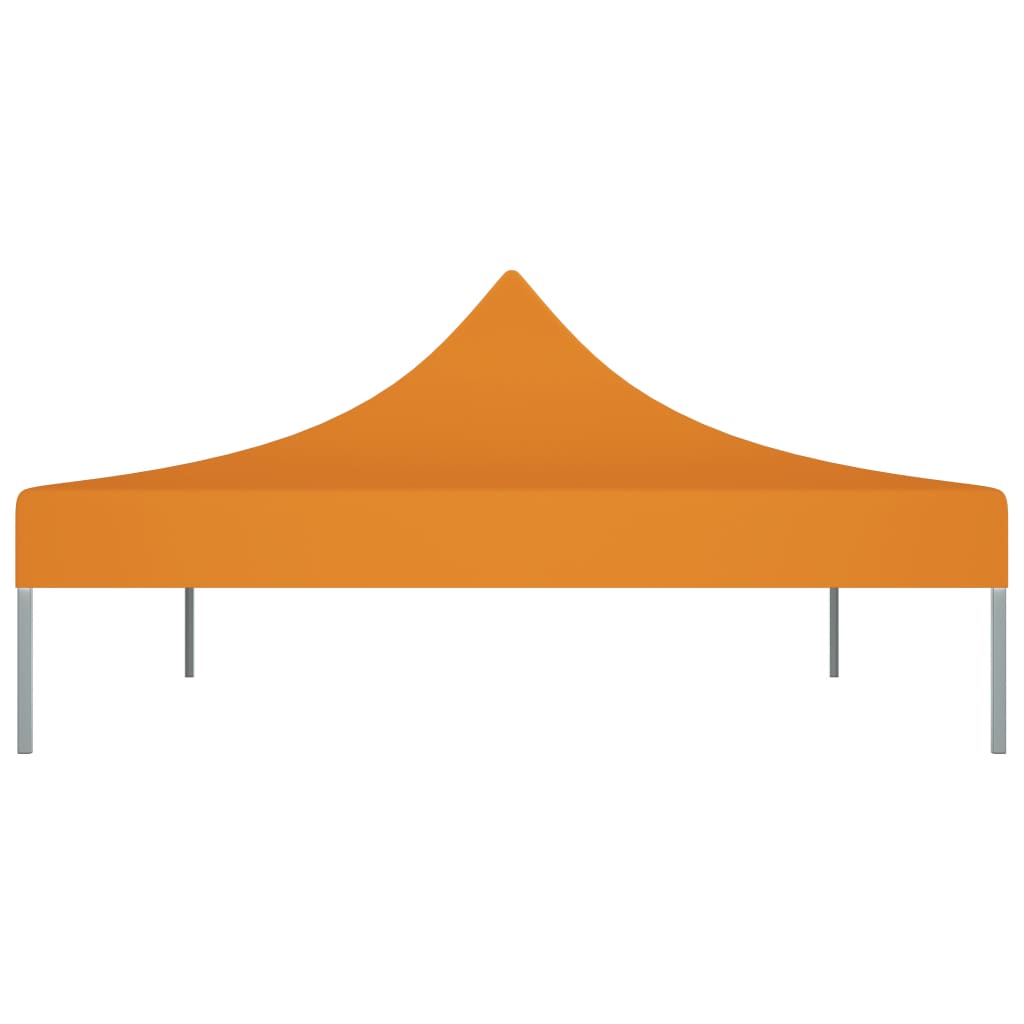 vidaXL Dach do namiotu imprezowego, 4 x 3 m, pomarańczowy, 270 g/m²