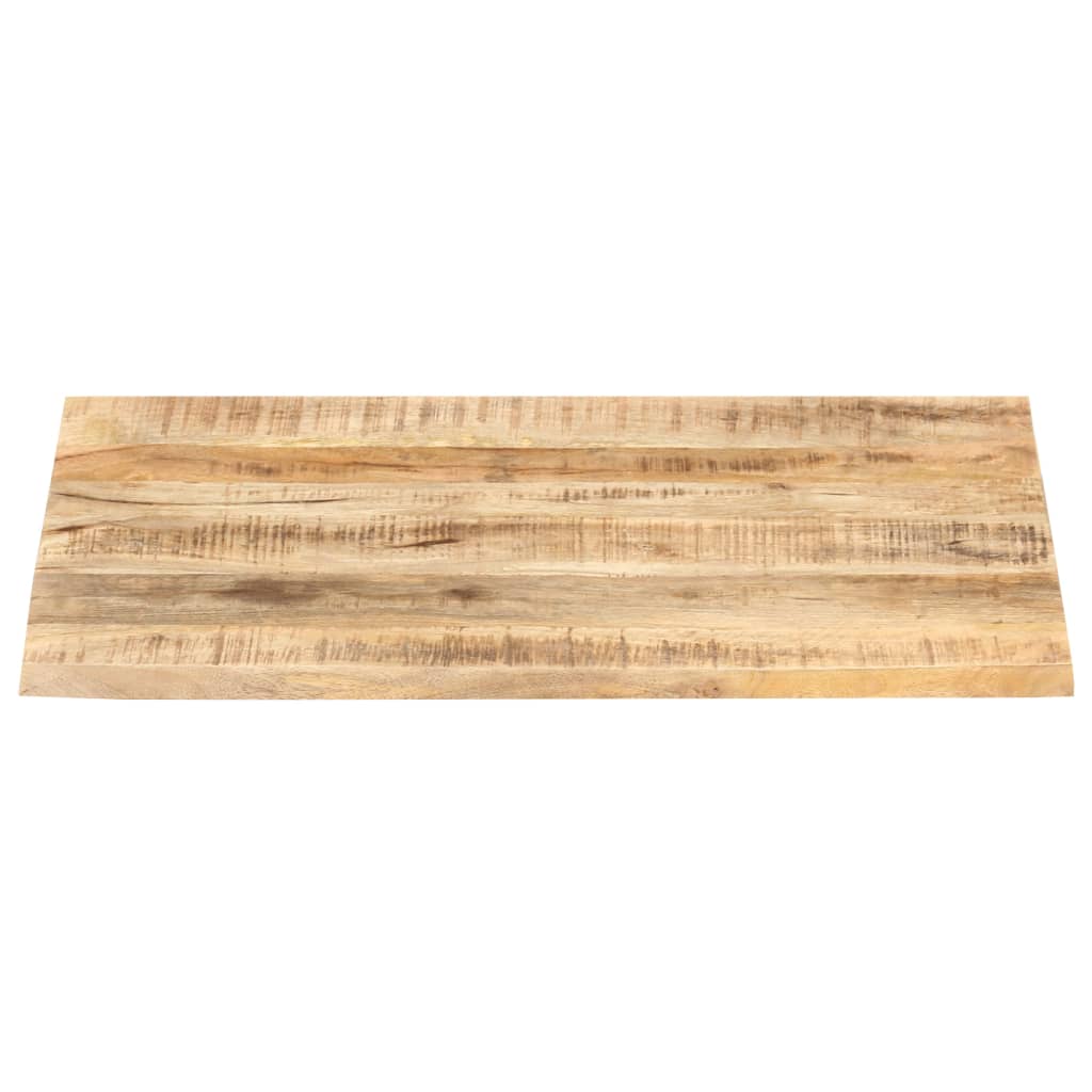 vidaXL Blat stołu, lite drewno mango, 25-27 mm, 90x70 cm