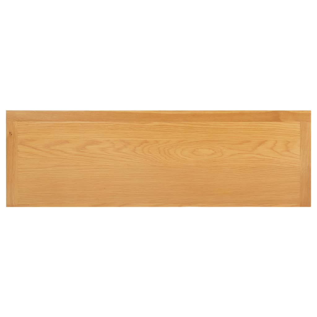 vidaXL Komoda, 105x33,5x73 cm, lite drewno dębowe