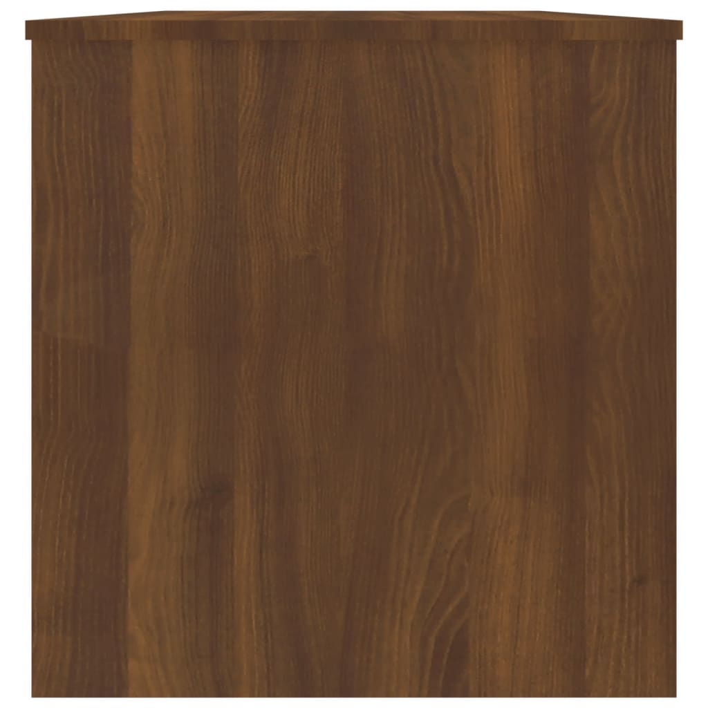 vidaXL Stolik kawowy, brązowy dąb 102x50x52,5, materiał drewnopochodny