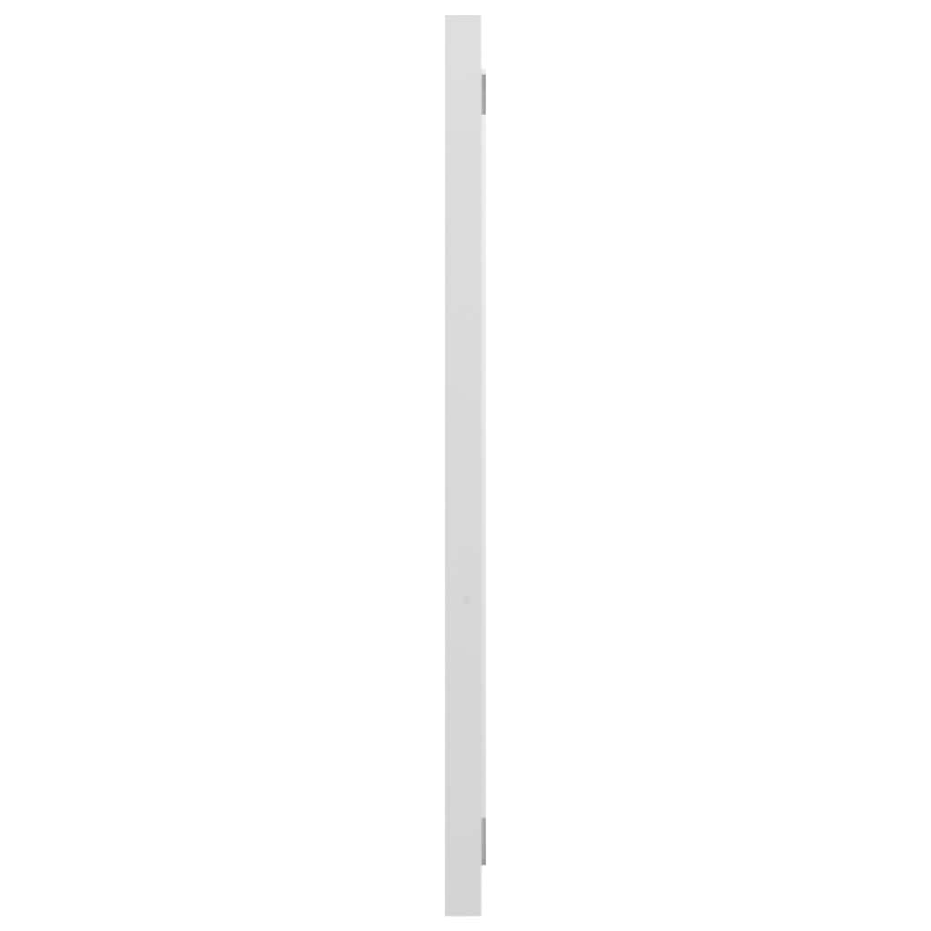 vidaXL 2-cz. zestaw mebli łazienkowych, biały, wysoki połysk płyta