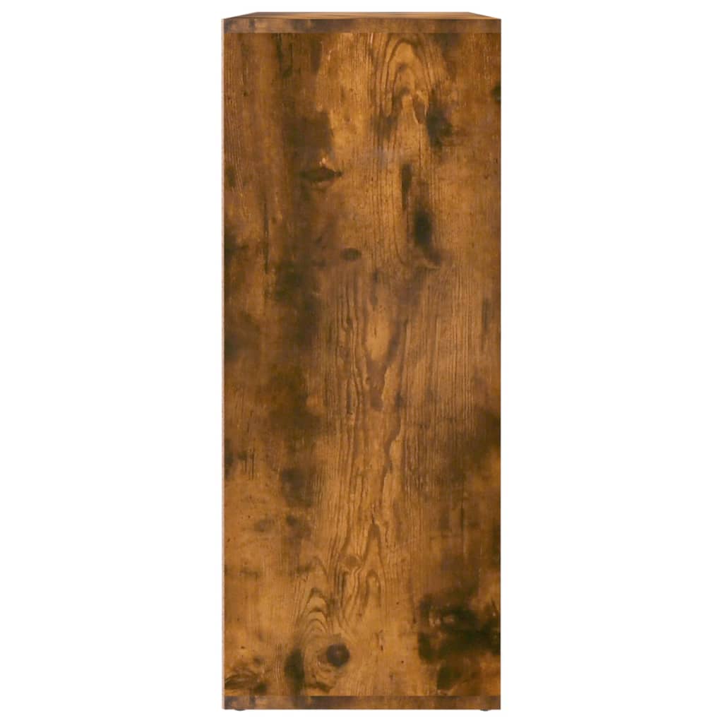 vidaXL Szafka, przydymiony dąb, 60x30x75 cm, materiał drewnopochodny