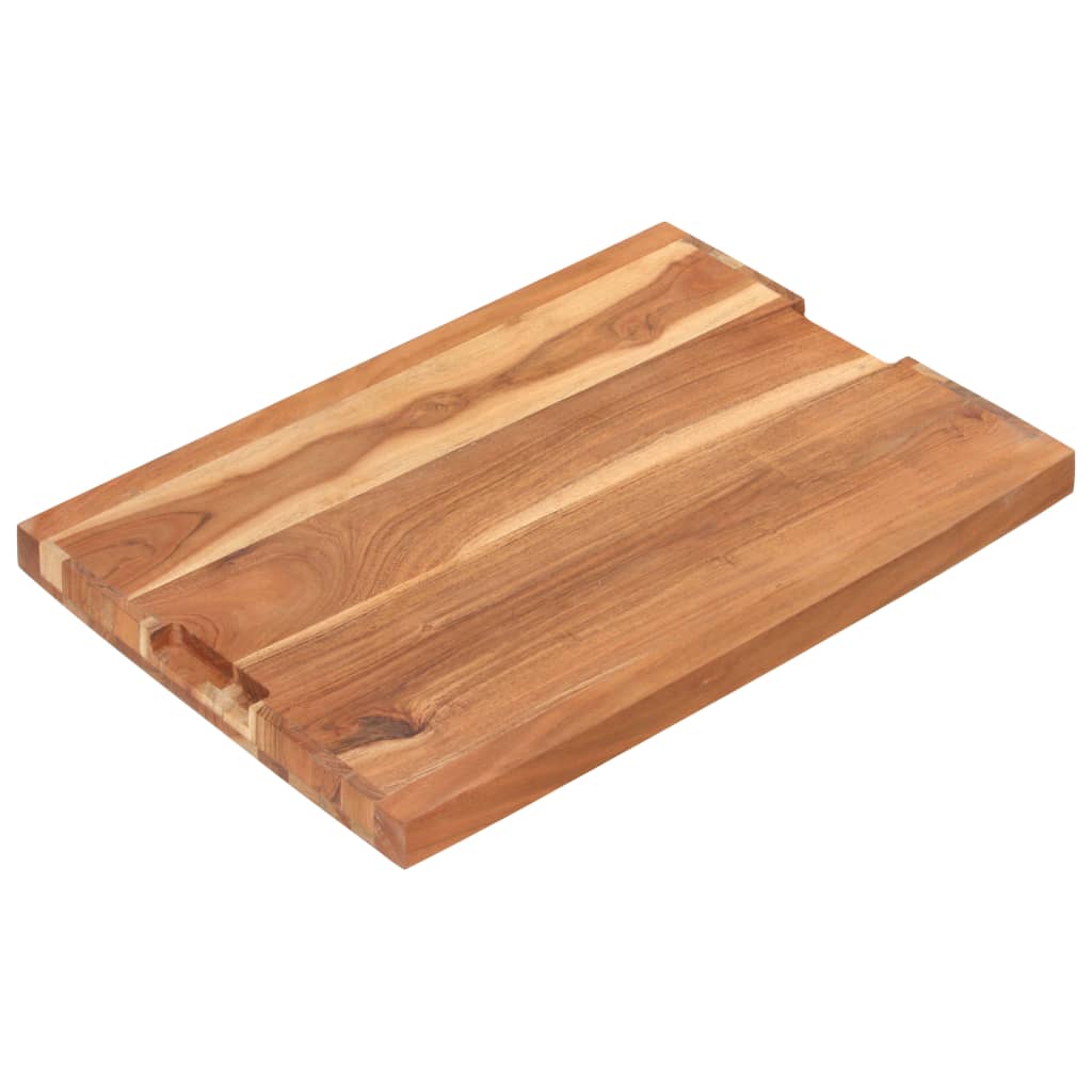 vidaXL Deska do krojenia, 60x40x4 cm, lite drewno akacjowe