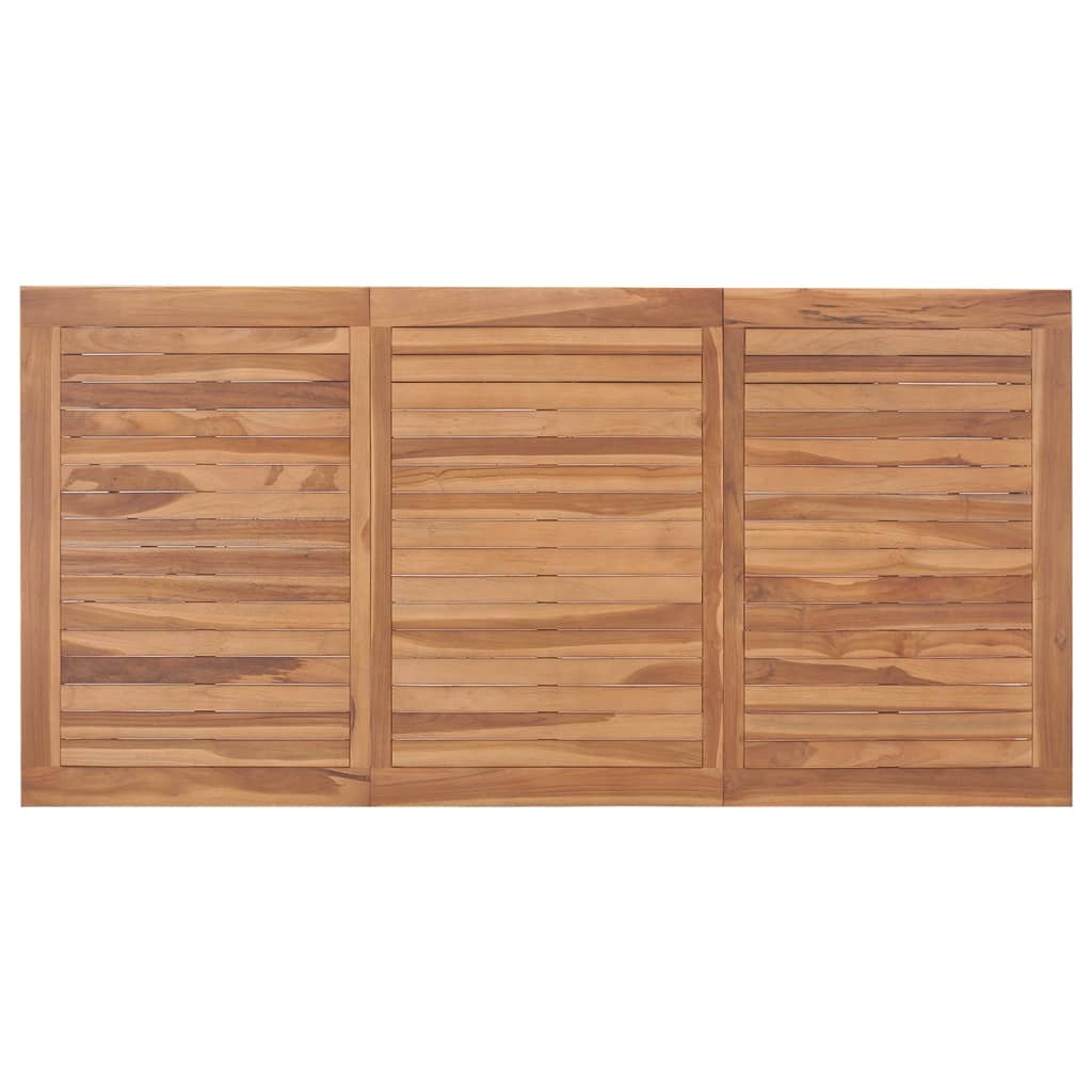 vidaXL Stół jadalniany, 200x100x75 cm, lite drewno tekowe