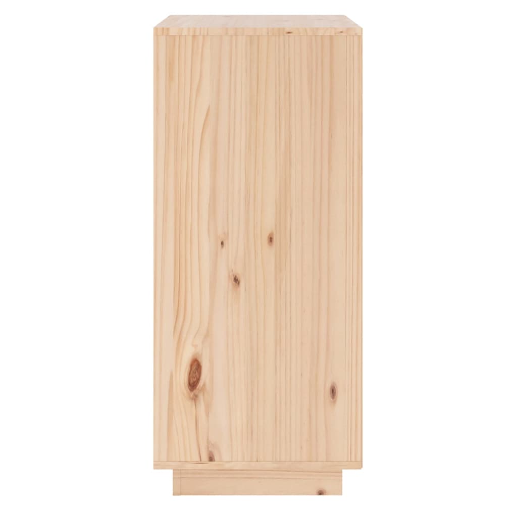 vidaXL Szafka, 38x35x80 cm, lite drewno sosnowe