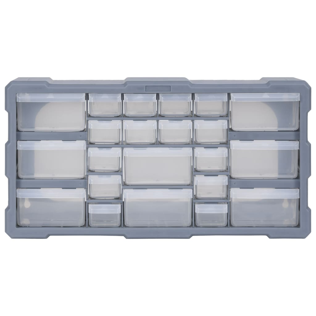 vidaXL Organizer z 22 szufladkami, 49x16x25,5 cm