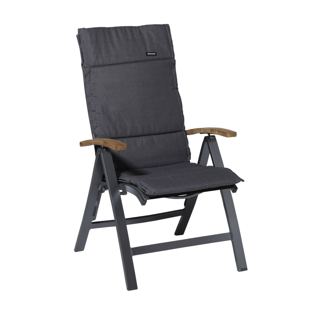 Madison Poduszka na siedzisko Panama, z włókna, 125x50 cm, szara