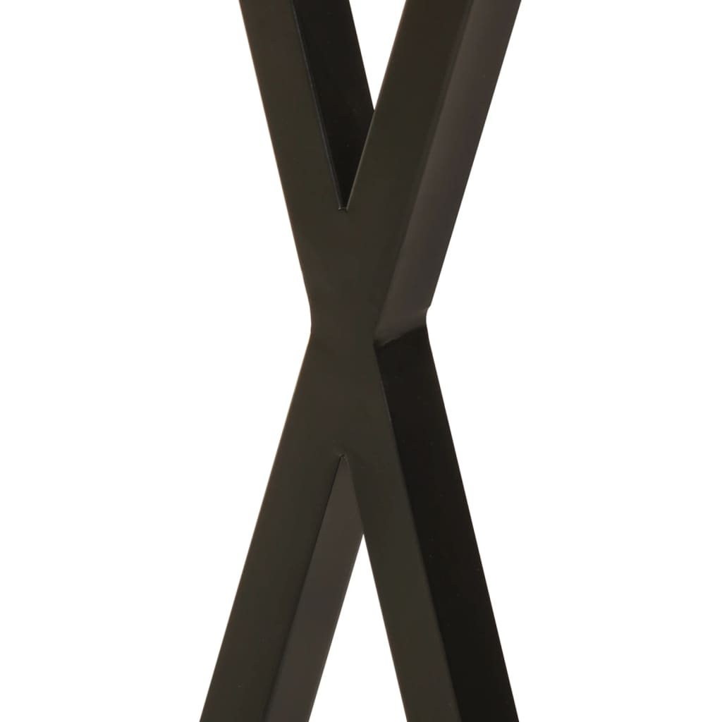 vidaXL Stolik konsolowy z naturalną krawędzią, 105x33x76 cm, mango