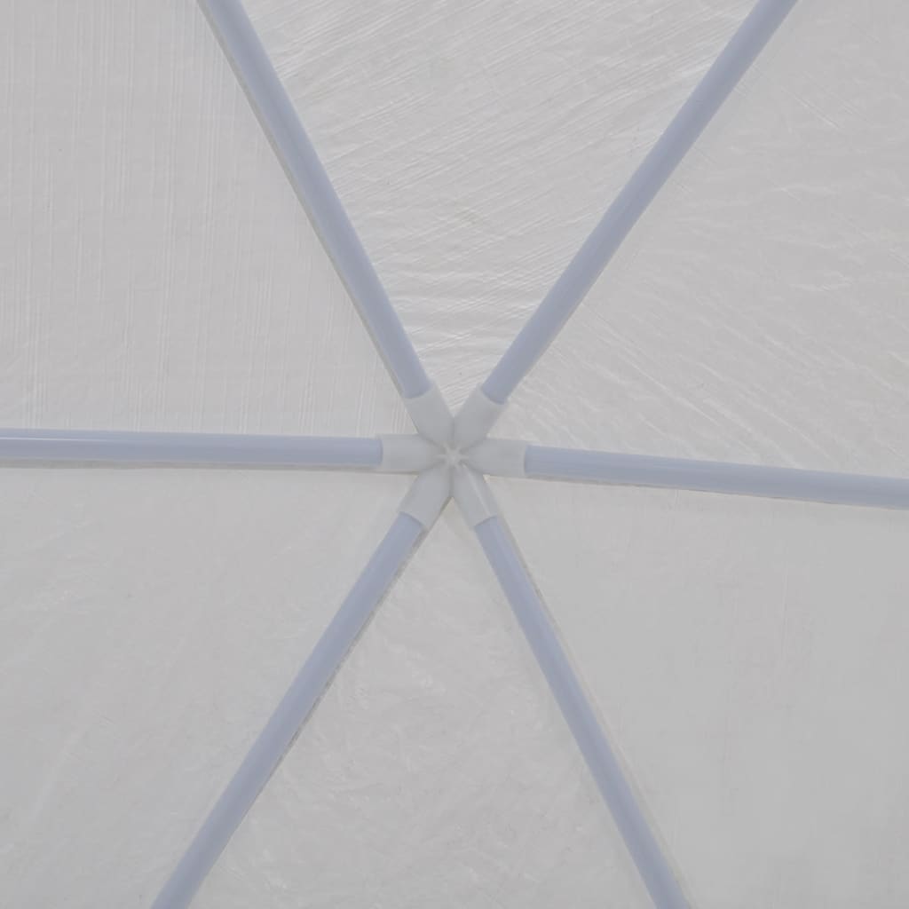 vidaXL Namiot ogrodowy z 6 panelami bocznymi, 2x2 m, biały