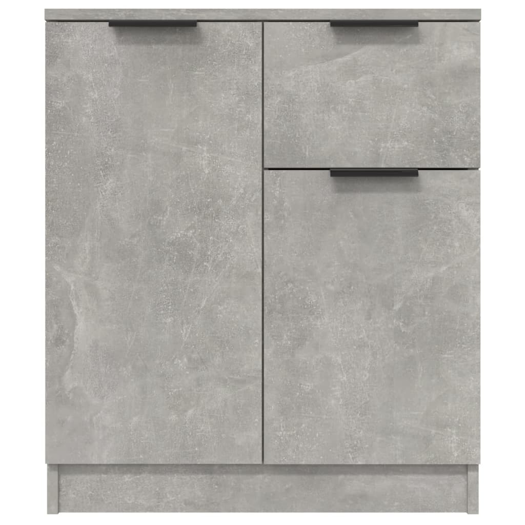vidaXL Szafka, szarość betonu, 60x30x70 cm, materiał drewnopochodny