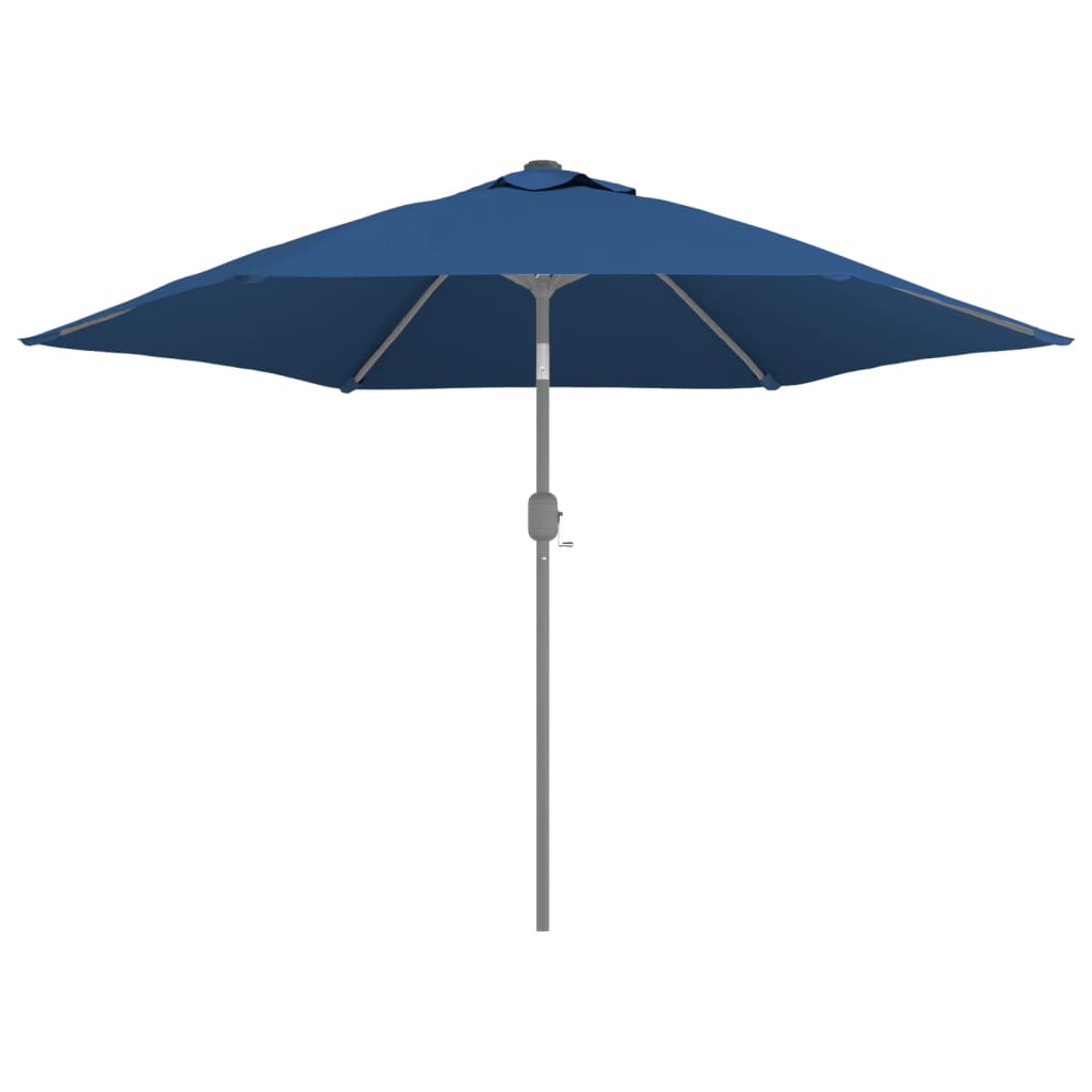 vidaXL Pokrycie do parasola ogrodowego, lazurowe, 300 cm