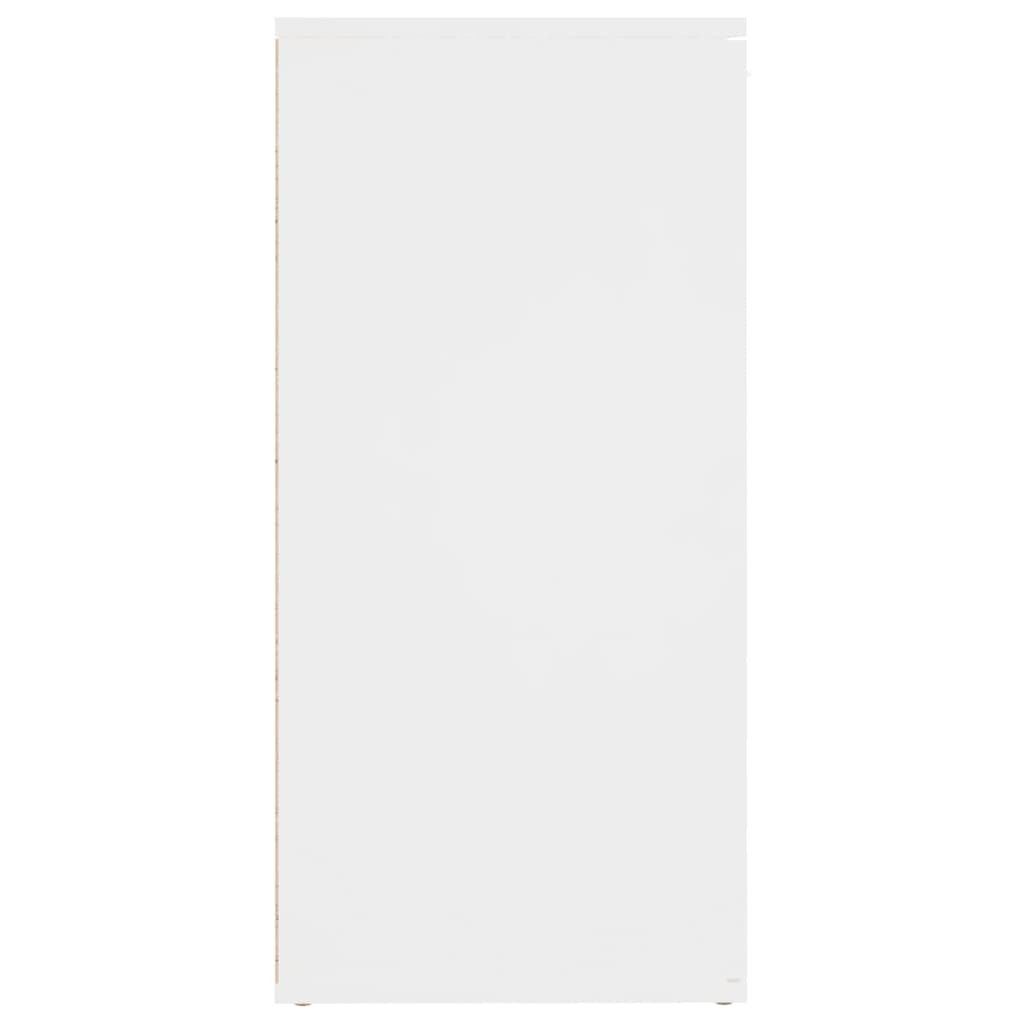 vidaXL Szafka, biała, 160x36x75 cm, płyta