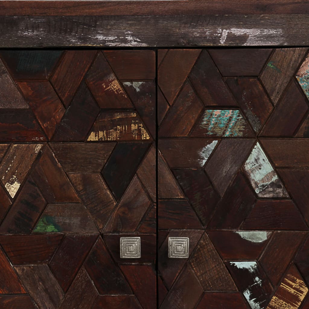 vidaXL Szafka z litego drewna odzyskanego, 60 x 30 x 76 cm