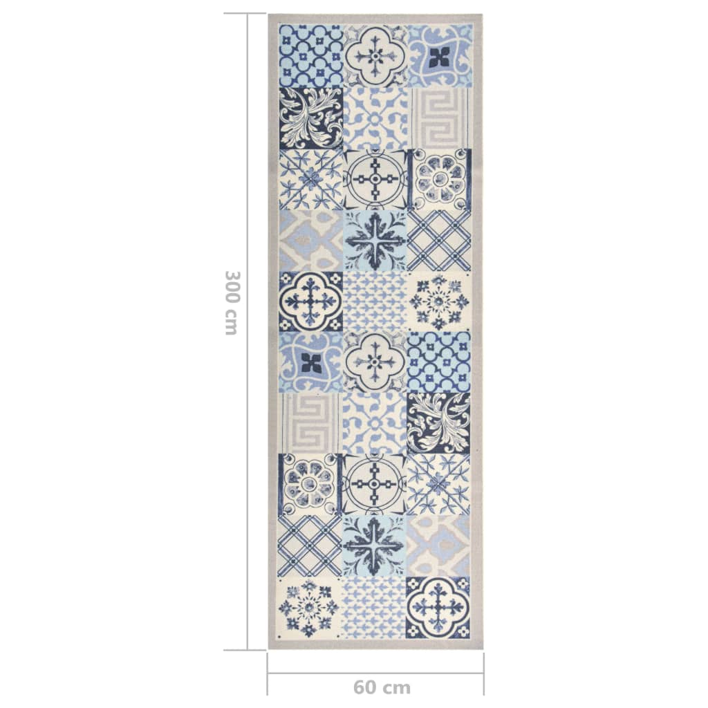 vidaXL Kuchenny dywanik podłogowy Mosaic, 60x300 cm