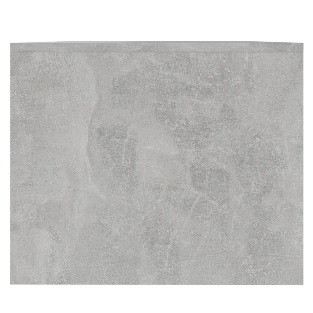 vidaXL Stolik kawowy, szarość betonu, 90x50x41,5 cm, płyta wiórowa