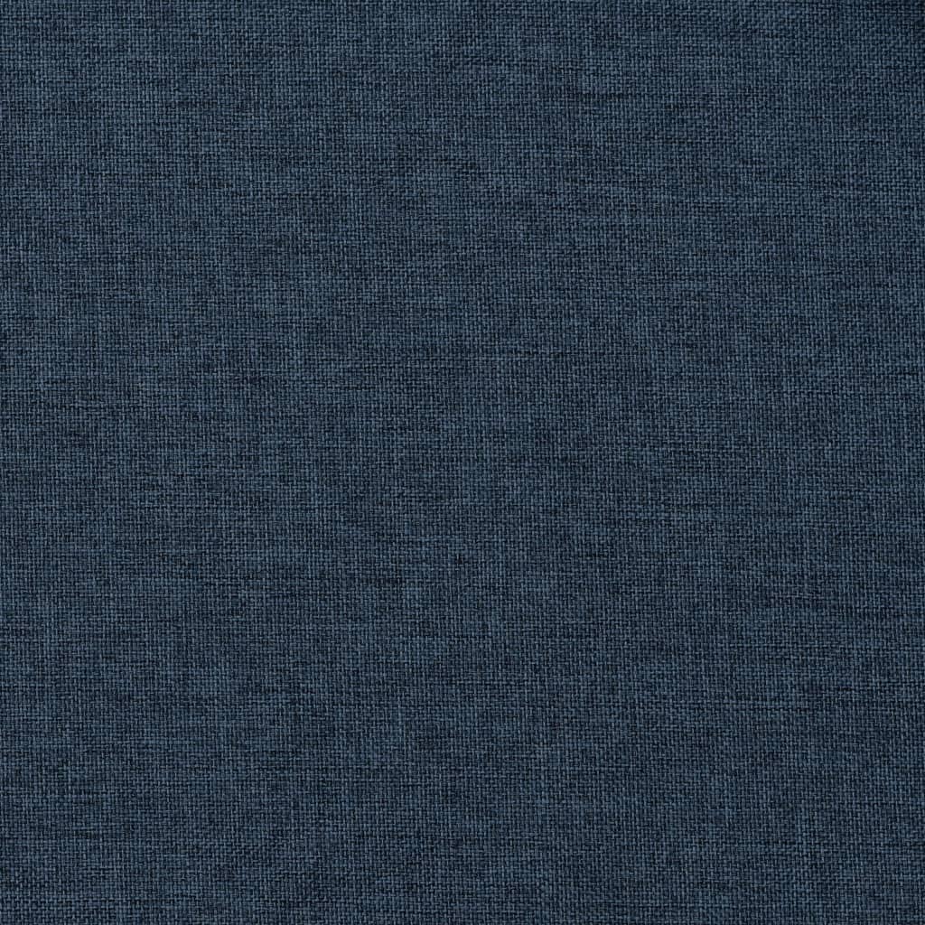 vidaXL Zasłony stylizowane na lniane, 2 szt., niebieskie, 140x225 cm