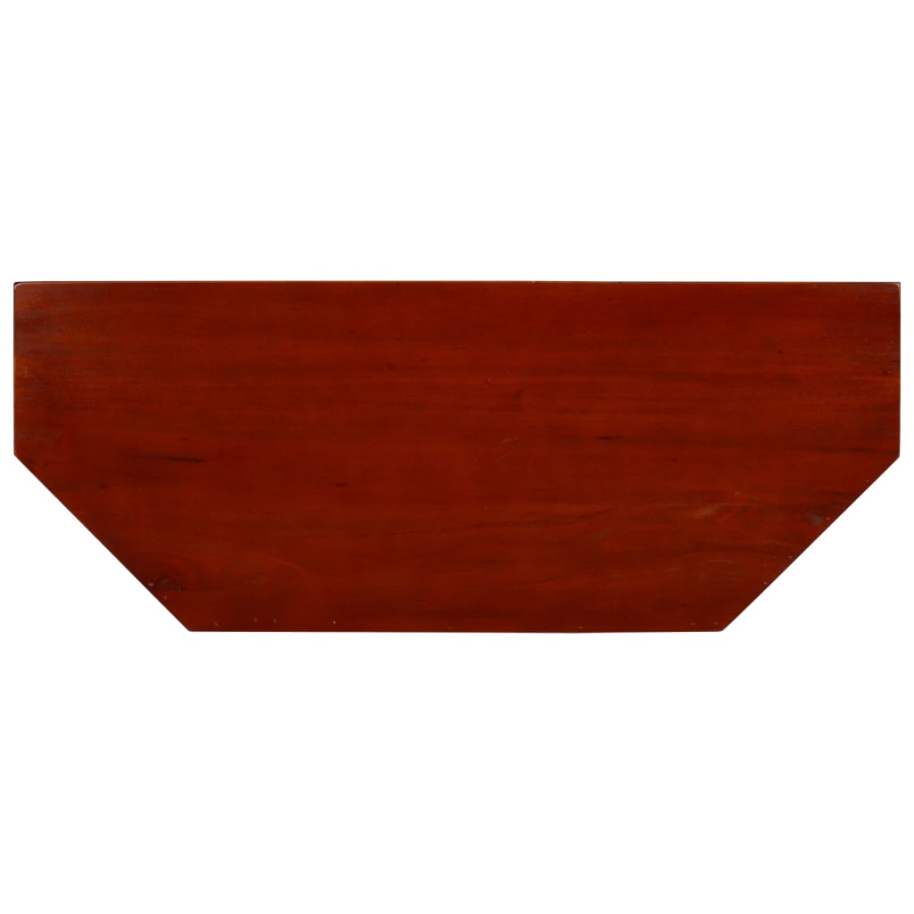 vidaXL Szafka pod TV, klasyczny brąz, 100x40x45 cm, drewno mahoniowe