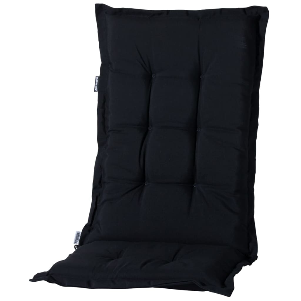 Madison Poduszka na krzesło Panama, 123x50 cm, czarna