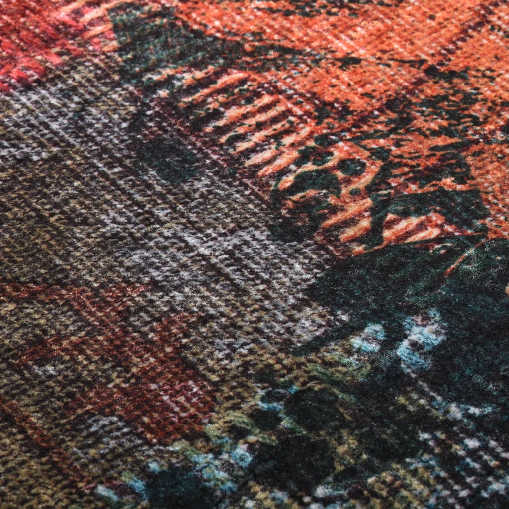 vidaXL Dywan z możliwością prania, patchwork, 80x150 cm, kolorowy