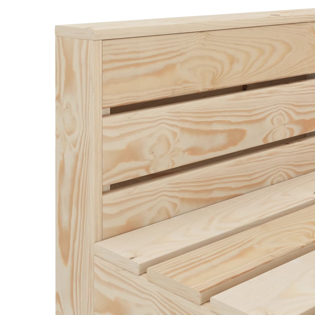 vidaXL Ogrodowa sofa z palet, drewniana