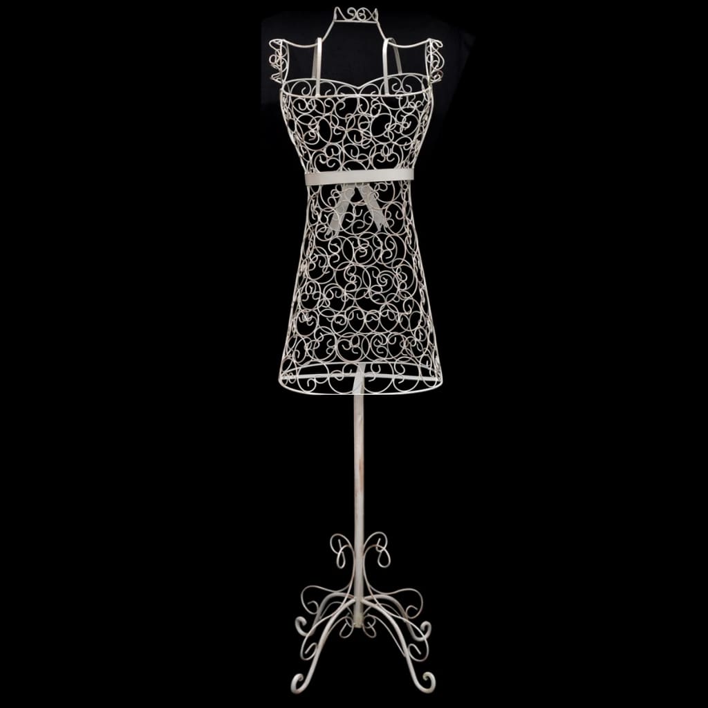 Metalowy wieszak/forma na sukienkę w stylu vintage