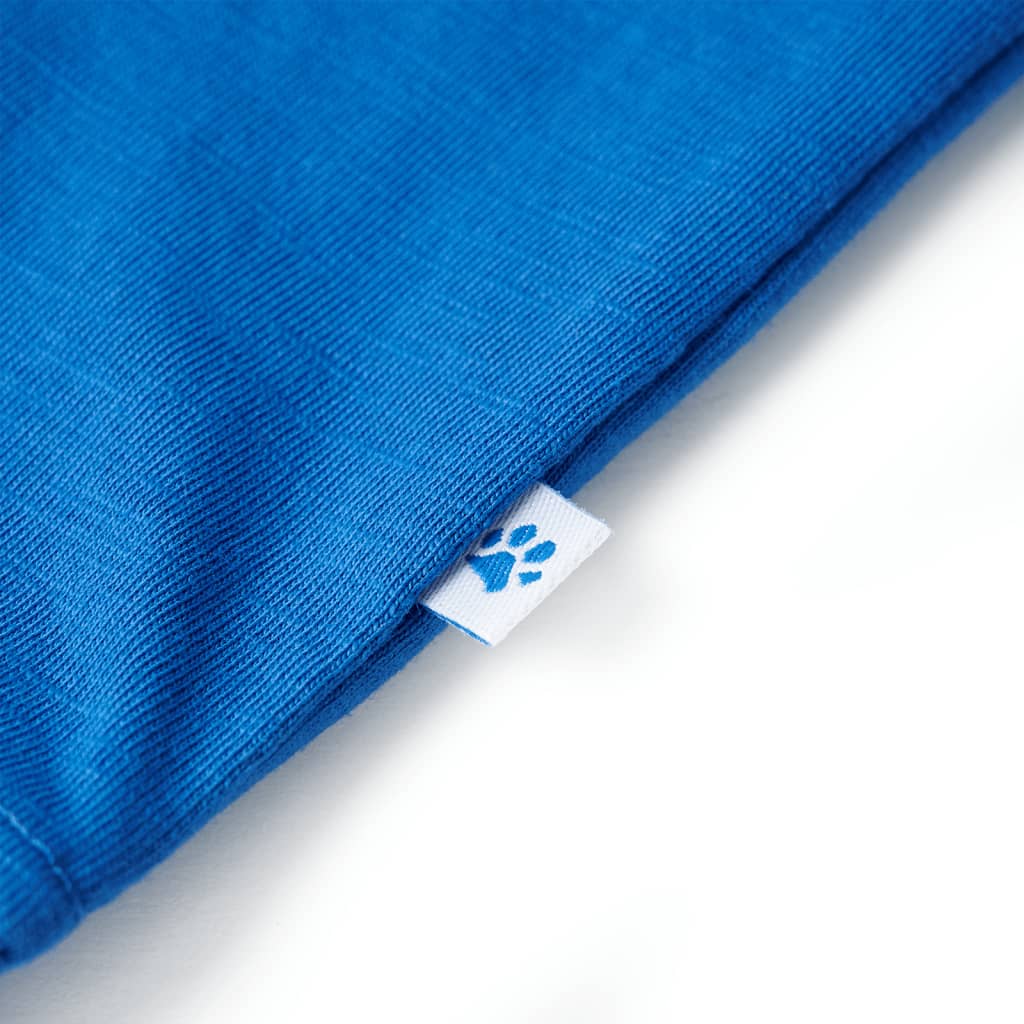 Koszulka dziecięca, niebieska, 92