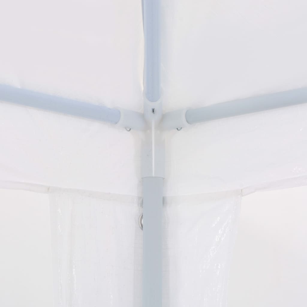 vidaXL Namiot imprezowy, 3 x 6 m, PE, biały