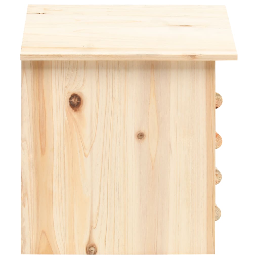 vidaXL Domek dla nietoperzy, lite drewno jodłowe, 30x20x38 cm