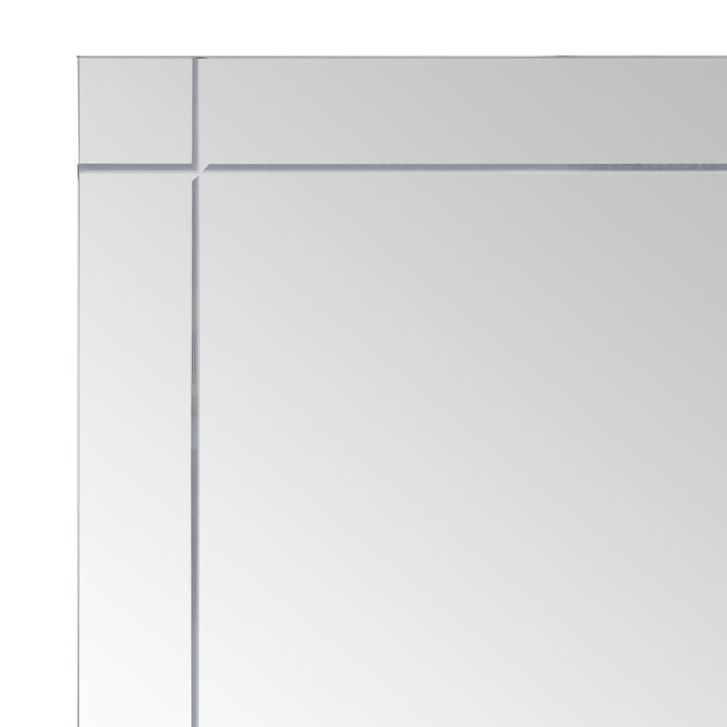 vidaXL Lustro ścienne, 60 x 50 cm, szkło