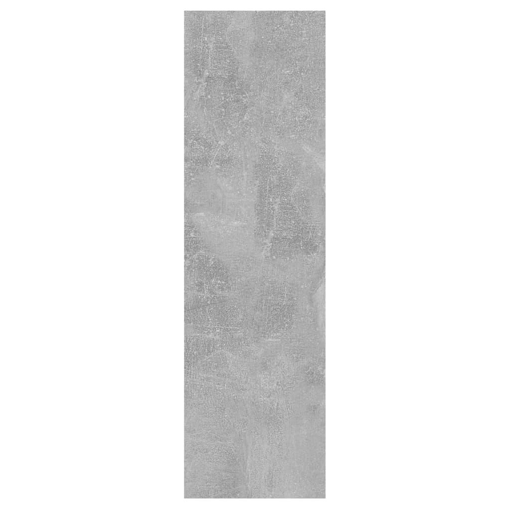 vidaXL Półka ścienna, szarość betonu, 75x16x55 cm