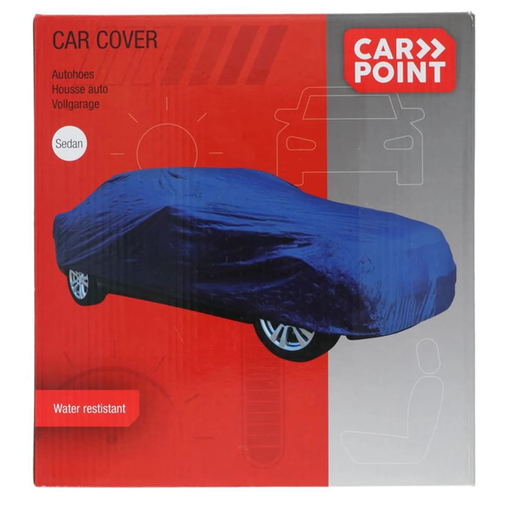 Carpoint Pokrowiec na samochód XXL, 524x191x122 cm, niebieski