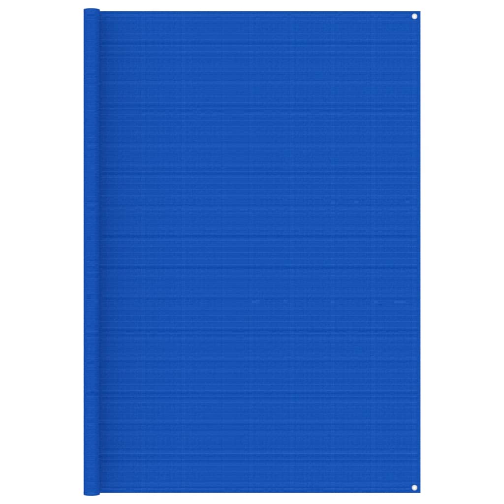 vidaXL Wykładzina do namiotu, 250 x 450 cm, niebieska